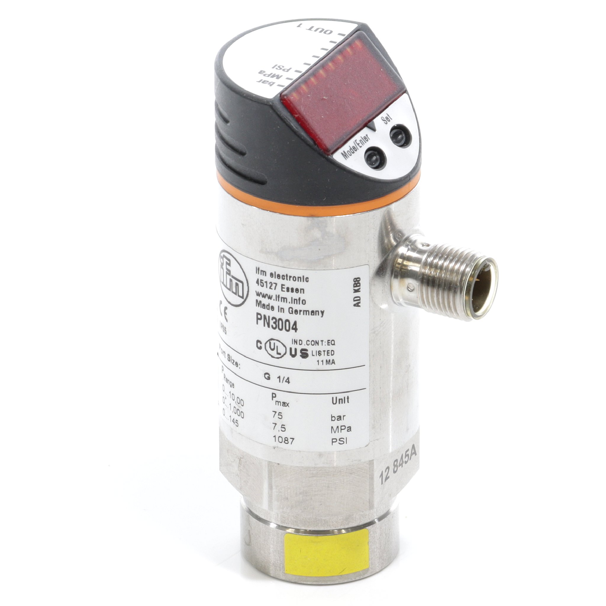 Drucksensor mit Display PN-010-RBR14-MFPKG/US/ /V Neu OVP